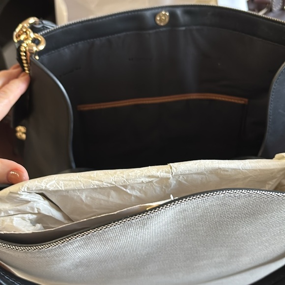 Coach satchel jacquard and leather NWT - Picture 8 of 11